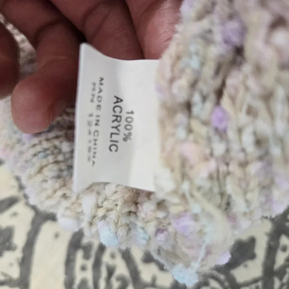 Jon & Anna Contemporary Pastel Confetti Popcorn Sweater - Picture 7 of 10